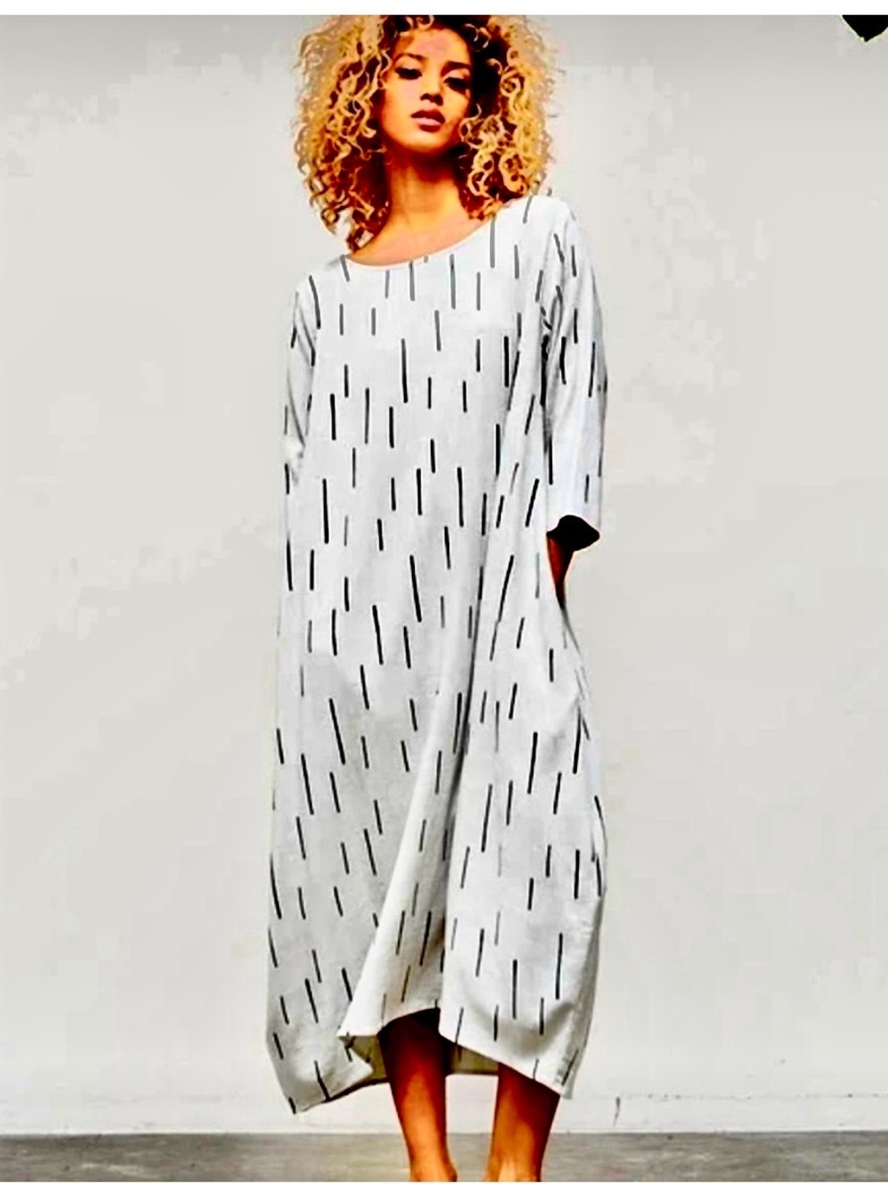 NWT Grade & Gather Cocoon Dress in Dew color